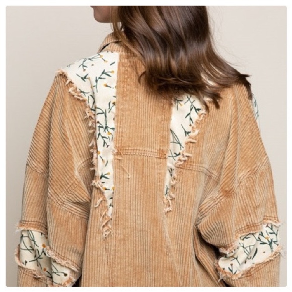 POL Wild At Heart Camel Cord Jacket - Picture 10 of 16